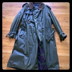 Polo Ralph Lauren men’s waxed coat flannel lining